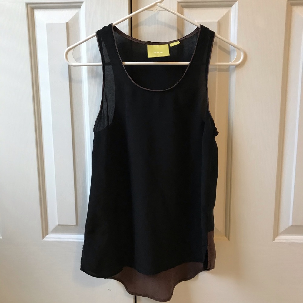 Anthropologie Maeve Silk Tank Size 0